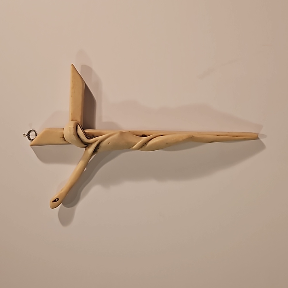 Modernist Cristo Dali Chi Crucifix